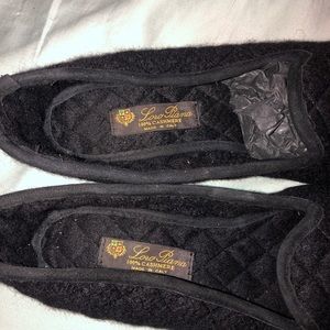 Loro Piana cashmere house slippers